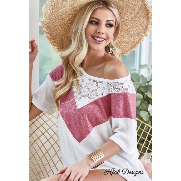 ❤️RESTOCK! Lace Detail Hacci Super Soft Top! - Picture 4 of 12